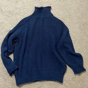 Comfy navy sweater